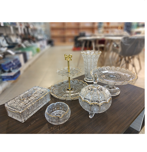 2AM Gift Set 7 Pieces Engraved 005 Flat Gold
