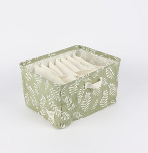 Rectangular Foldable Fabric Organizer for Storage and Organization Practical Lightweight and Space-Saving for Home Use