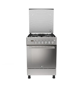 ZANUSSI COOKER COOL MAX 4 BURNERS 60 CM SILVER 576 ZCG64396XB
