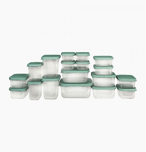Aksa fridge set mono 18 pcs green
