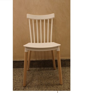 Wood Decor Joker White Chair

