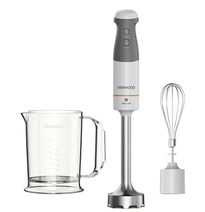 Kenwood Hand Blender, 850 Watt, 500 ml, with an egg beater and chopper, white, stainless steel, RAYA WARRANTY,  HBM40.002WH