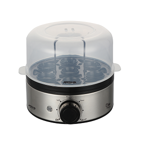 Arshia egg boiler 7 eggs 400 watts silver ARSHIA3208
