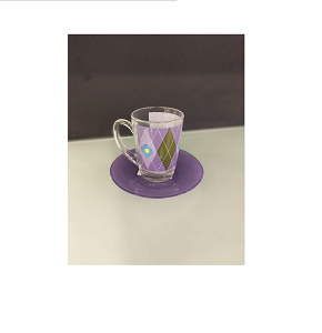 Arcopirex coffee cup with saucer
