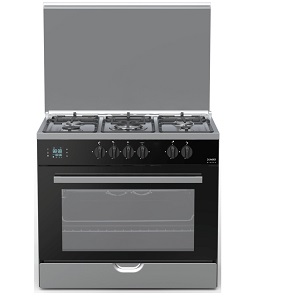 90MIRROR ST-F-SC - Fresh Gas Cooker 90 Mirror Glass Door Hydraulic 12847
