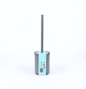Toilet brush, 2 pieces, dark grey