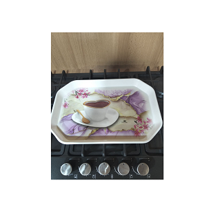 Melamine Tray Octagonal No. 3
