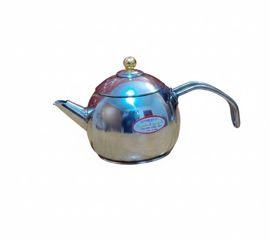 Ball-Shaped Teapot – Super Steel 4
