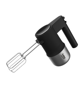 BEKO HAND MIXER 500 WATT 4 SPEEDS BLACK*Stainless Steel HMM 81504 BX
