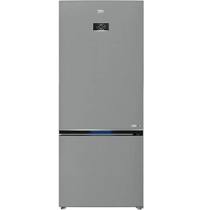 Beko Refrigerator, 2 Doors, 509 Liters, Touch Control, Inverter, Inox - RCNE590E35ZXP2