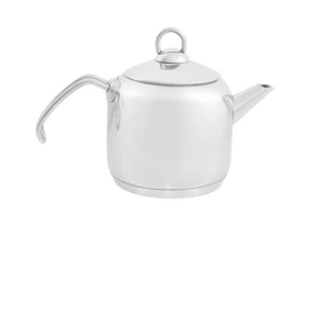 Royal Alfredo Stainless Steel Teapot, 2 Liter, Deluxe