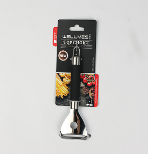 Stainless steel vegetable and fruit peeler with comfortable handle Wellmes
