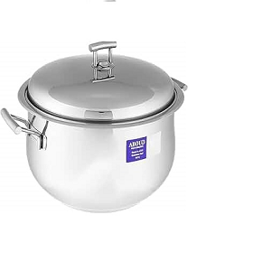 Aboud Original striped pot with stainless steel handle, size 38
