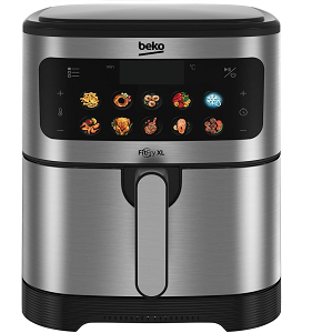 Beko Digital Air Fryer - 1875W - 6.8L - Stainless Steel | FRL 5464 X