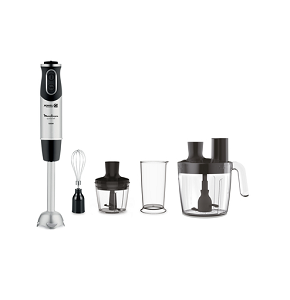 Moulinex Hand Blender Quick Chef 1000 Watts, Silver - DD65J810-1