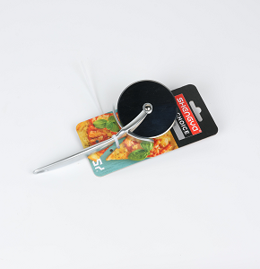Pizza Cutter – Nickel Material, White Color - E2553