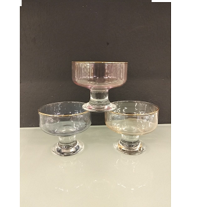 2M jelly ice cream cocktail 6 pieces laser engraving cups set

