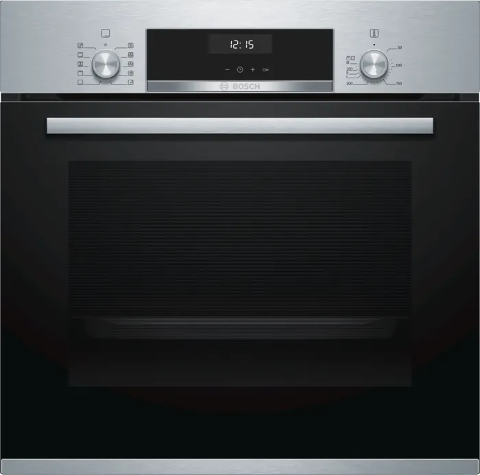 BOSCH Oven, Built-in Electric 66 Liters 60 cm, Stainless Black - HBJ558YS0G
