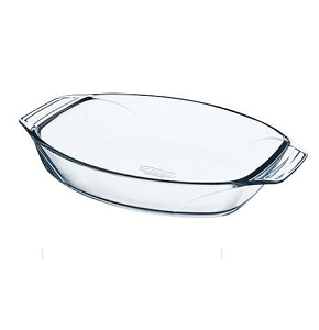 30 cm Oval Optimum with Handles Pyrex

