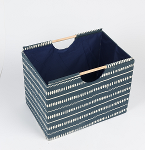 Foldable Fabric Laundry Basket Practical Lightweight and Space-Saving for Clothes Organization Dimensions 41×28×31 cm D4120