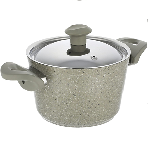 Top Chef round granite pot size 26 beige




