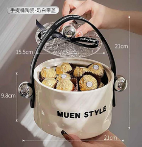 Bonbonniere, luxurious beige marble design, antique-style piece that adds a rich decorative touch to your home.

