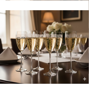 Bohemian Glass Set – 6 Pieces – Albiun Slovakian
