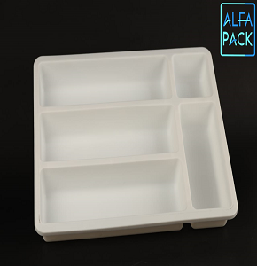 Drawer organizer 28*36cm  with Sides - Gray
