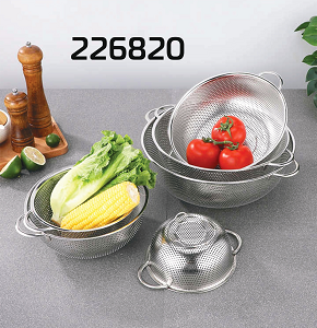Stainless Steel Hand Strainer Inviam 25.5 cm EE-114 V2
