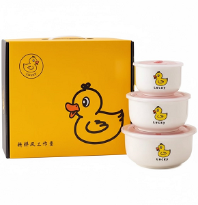Refrigerator Container Set , Duck-Shaped - ch -a1-593-2