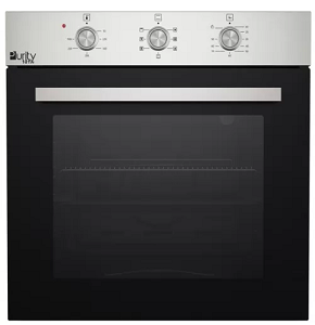 OPT601GG - Purity Built-in Oven 60cm, 65L with Grill - Stainless