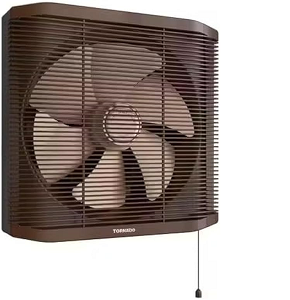 TORNADO Bathroom Ventilating Fan 30 cm Privacy Grid Creamy x Brown TVS-30CN
