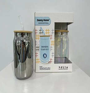 Glass cup 6.7×13.7×7.5 cm
