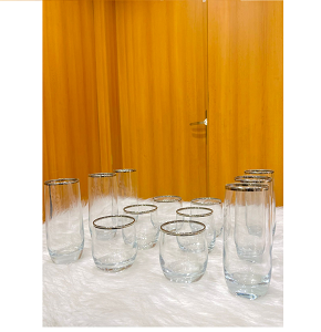 2M Tea & Shop Set 12 pcs - Bolero Gold Lip
