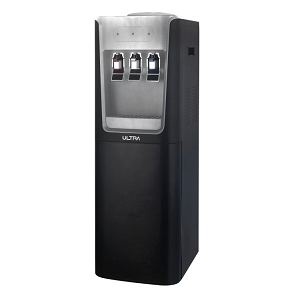 Ultra water dispenser with cabinet 3 Taps, black*gray UWD3CBGE