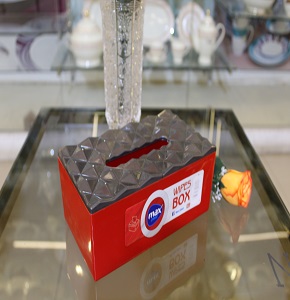 Max Plast Diamond Plastic Tissue Box
