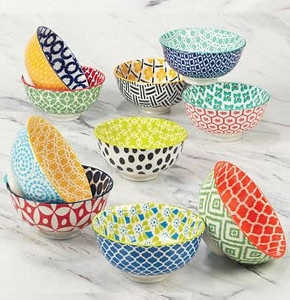 Porcelain Plate Set Danny Home 4.75 inch 15.5×7 cm - 10 pieces


