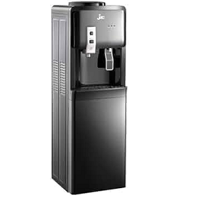 Jac Water Dispenser, 16 Liters, 2 Taps Hot & Cold Black - NGWD-2225S-B