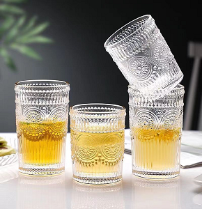 Glass Cup Set – 6 Pieces - ch -a1-532