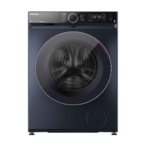 Toshiba Full Automatic Washing Machine, 12 kg, 1400 RPM, With Dryer, 8 kg Digital, Grey - TWD-BM130GF4EG(MK)
