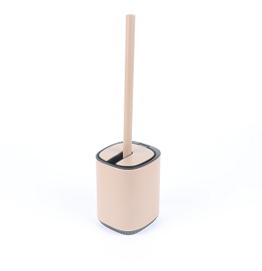 Toilet brush, 2 pieces, light beige