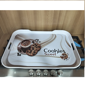 Melamine Dinner Tray Large "Pearl"
