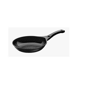 Die-cast frying pan 24 cm black Homi Plus

