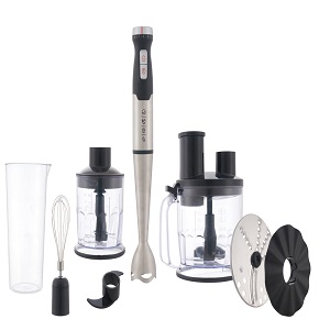 
Ultra Hand Blender 10*1 1000 Watt Turbo Stainless Steel-UHB110SE