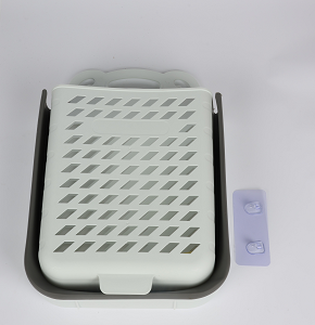  Foldable laundry basket, 78 liters, for organizing household items, size 48×34×48 cm.