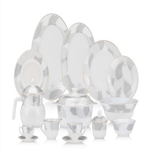 Arcopal 58 pieces round white Thai 1001 / #32
