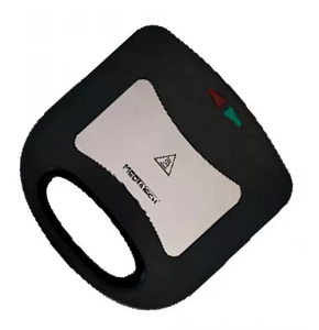 Media Tech sandwich maker 700 watts 3-in-1 black - MT-206 BlACK