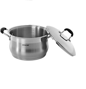 ARSHIA Stainless Steel Pot – German Made – Size: 40 cm
