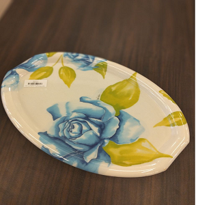 Al Sharif Melamine Oval Tray – 42 cm - 6221189770124
