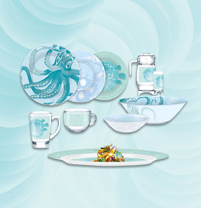 Luminarc Arcopirex Set 46 pcs Sea Bay Emarty
